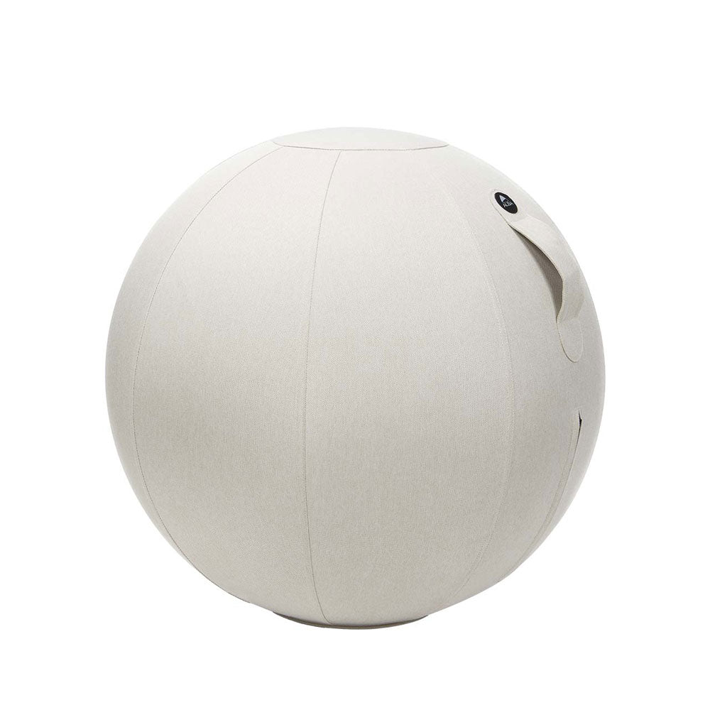 YOS Ergonomischer Sitzball Ø 65 cm | Stoffbezug | Aktives Sitzen & Fitness | Sitzball