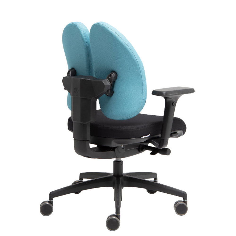 Wupperchair Muvback L2 | 4D Armlehnen | ergonomischer Bürostuhl | geteilter Rücken