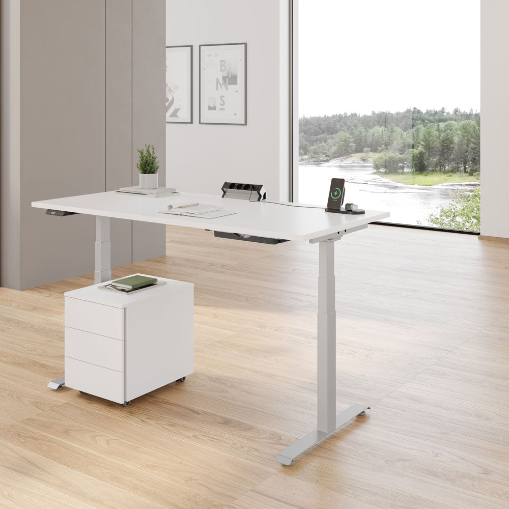 YOS Unterbauschublade - B 39,4 x T 32,8 x H 3,1 cm - Schublade Schreibtisch - auf Rechnung bestellen