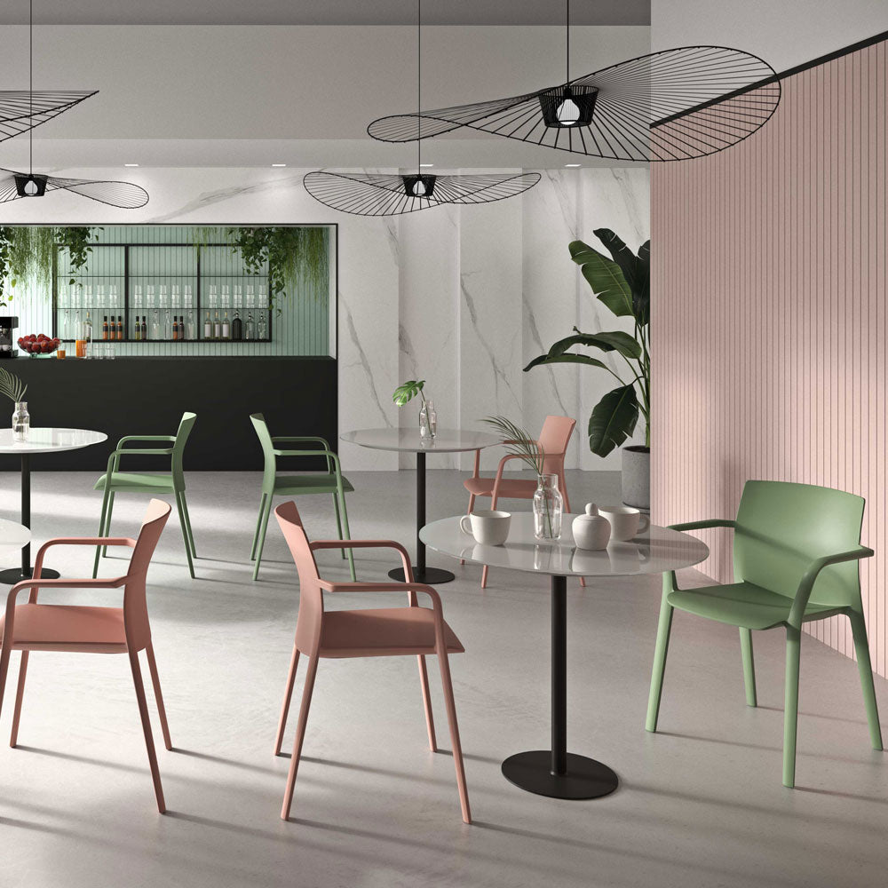 Kastel Klia KL1 Stapelstuhl | Kunststoffstuhl für Außenbereiche | Outdoorstuhl UV-beständig auf Rechnung bestellen