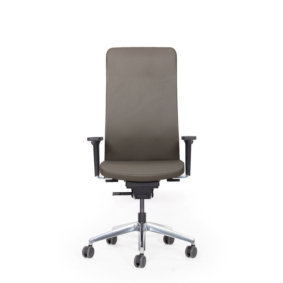 Ergonomischer Bürostuhl | Bezug Leder | lento Agilis Matrix MT13 | auf Rechnung bestellen