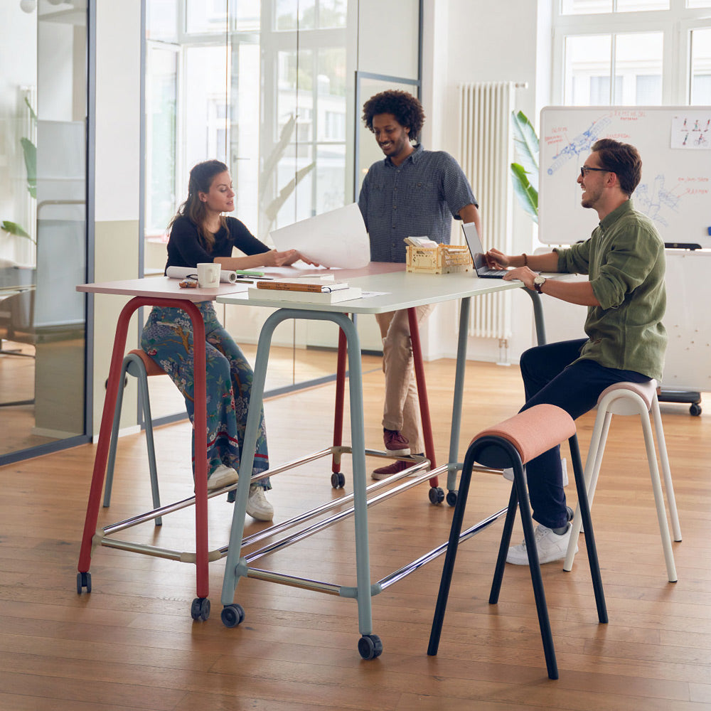 sedus se:lab high desk | mobiler Stehtisch | Tisch auf Rollen - viele Farben auf Rechnung