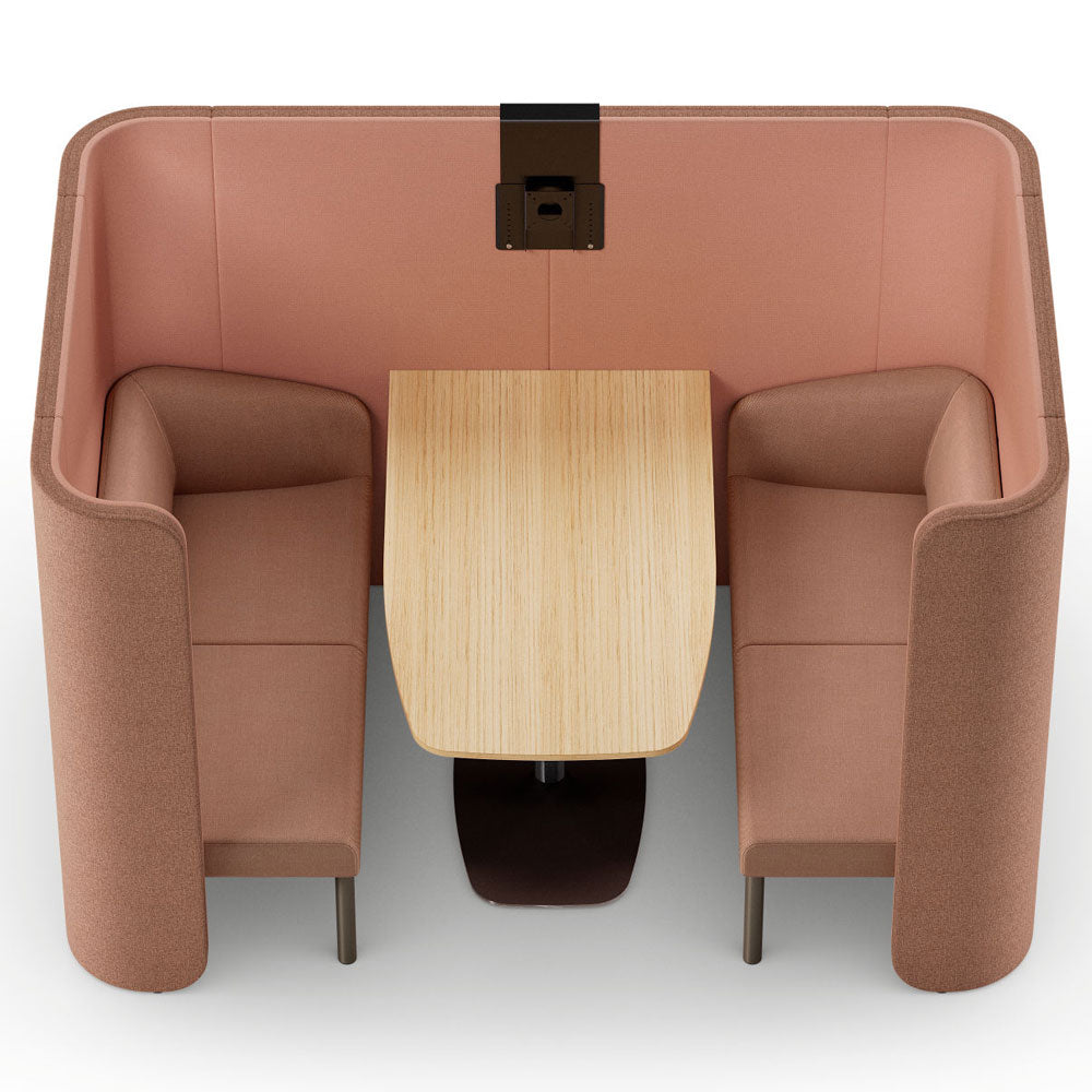 Sedus se:hive diner 4 - 6 Personen | Raumlösung Open Space | Modularer Cube für Dialog, Teamwork & Fokusarbeit | Silentroom