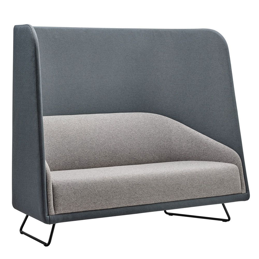 YOS S8 Akustik-Sofa mit Rollen – Mobiles Akustikmöbel Lounge für moderne Arbeitswelten