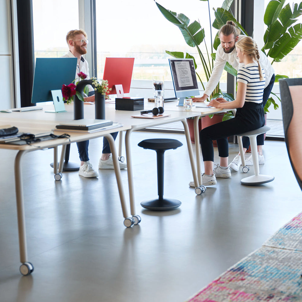 sedus se:lab meet desk | mobiler Besprechungstisch | Konferenztisch | auf Rollen | auf Rechnung
