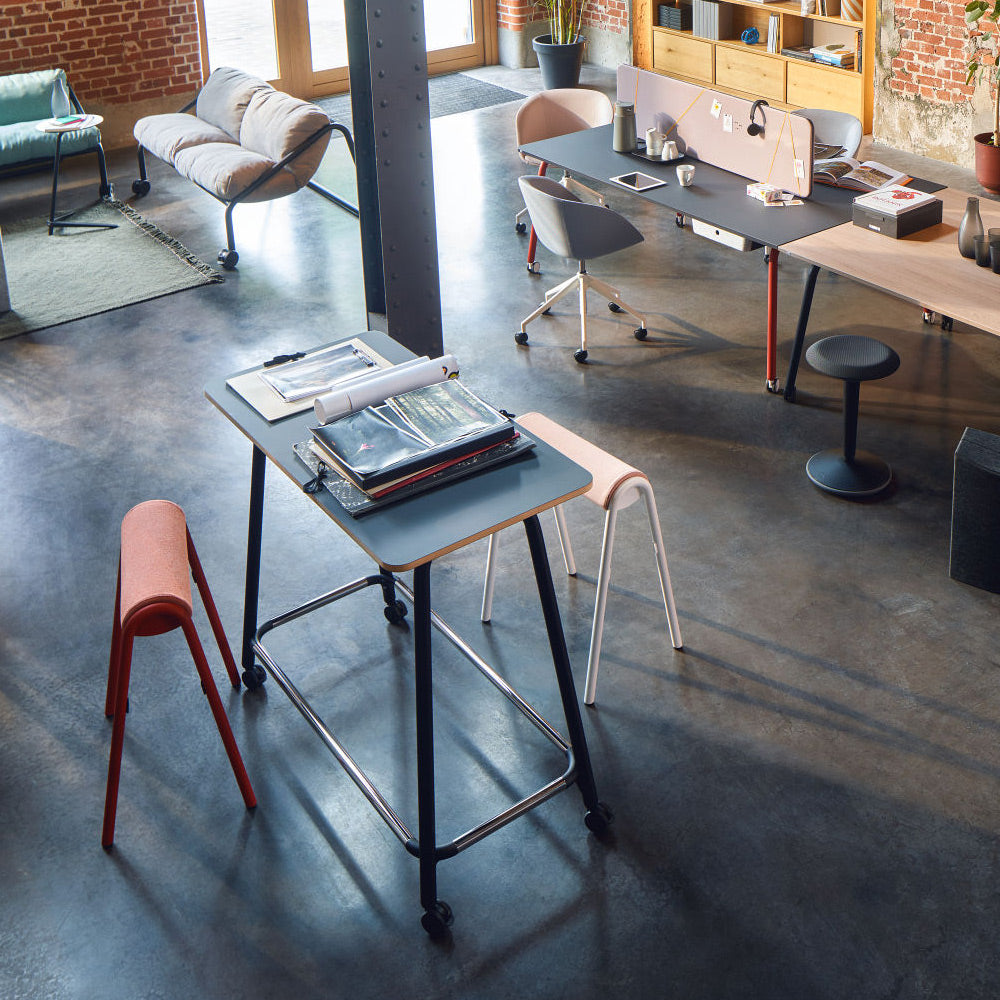 sedus se:lab high desk | mobiler Stehtisch | Tisch auf Rollen - viele Farben auf Rechnung