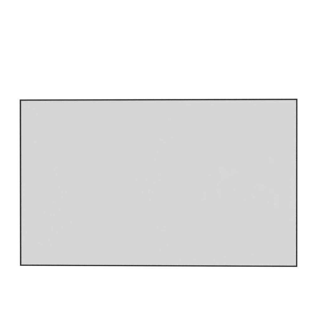 LINTEX Whiteboard ONE | Rahmen Weiß und Schwarz | Emaillierte, magnetische Schreibfläche