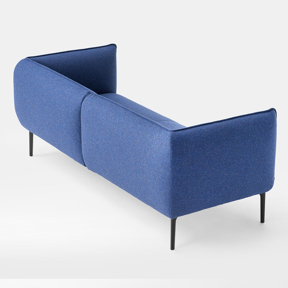 Kastel Klever Lounge 2-Sitzer Sofa – Design Loungesofa | Loungemöbel für moderne Kommunikationszonen