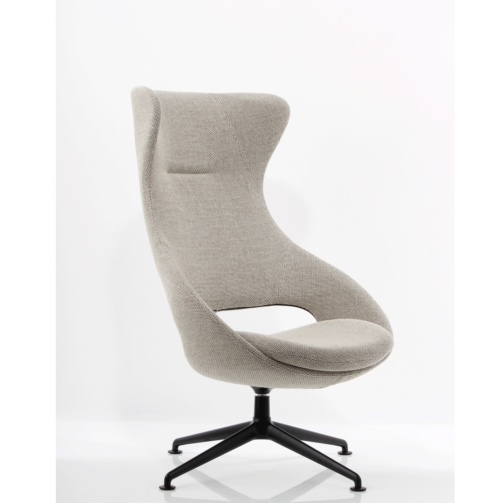 Köhl Karisma Wing Loungesessel | brandschutzzertifiziert | schwer entflammbar nach DIN 66084 p-a / B1