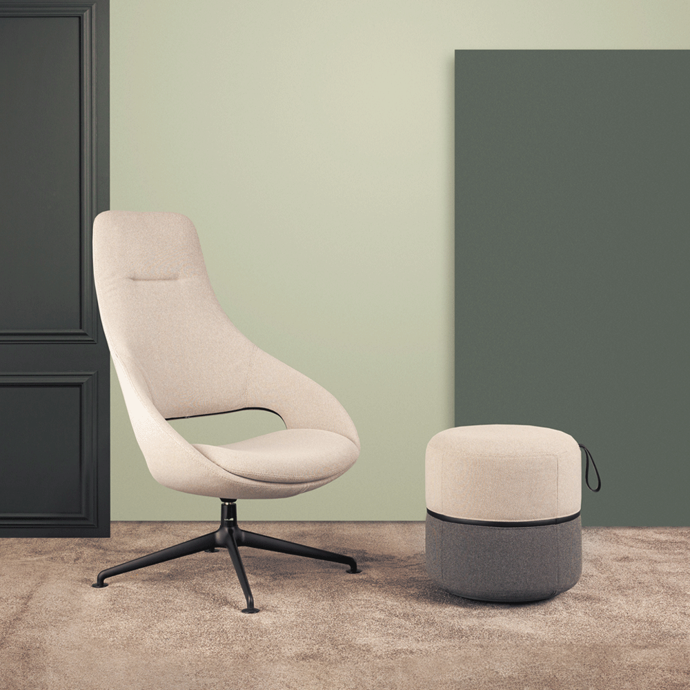 Köhl Karisma HI Loungesessel | brandschutzzertifiziert | schwer entflammbar nach DIN 66084 p-a / B1