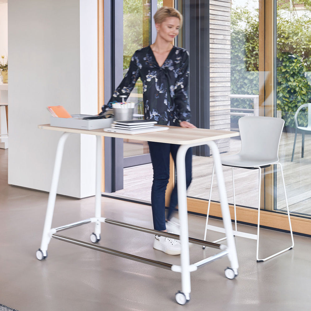 sedus se:lab high desk | mobiler Stehtisch | Tisch auf Rollen - viele Farben auf Rechnung