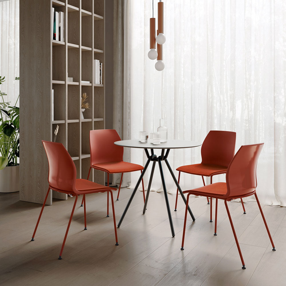 kastel Kalea 4-Fuß Stapelstuhl | Besucherstuhl | auf Rechnung kaufen