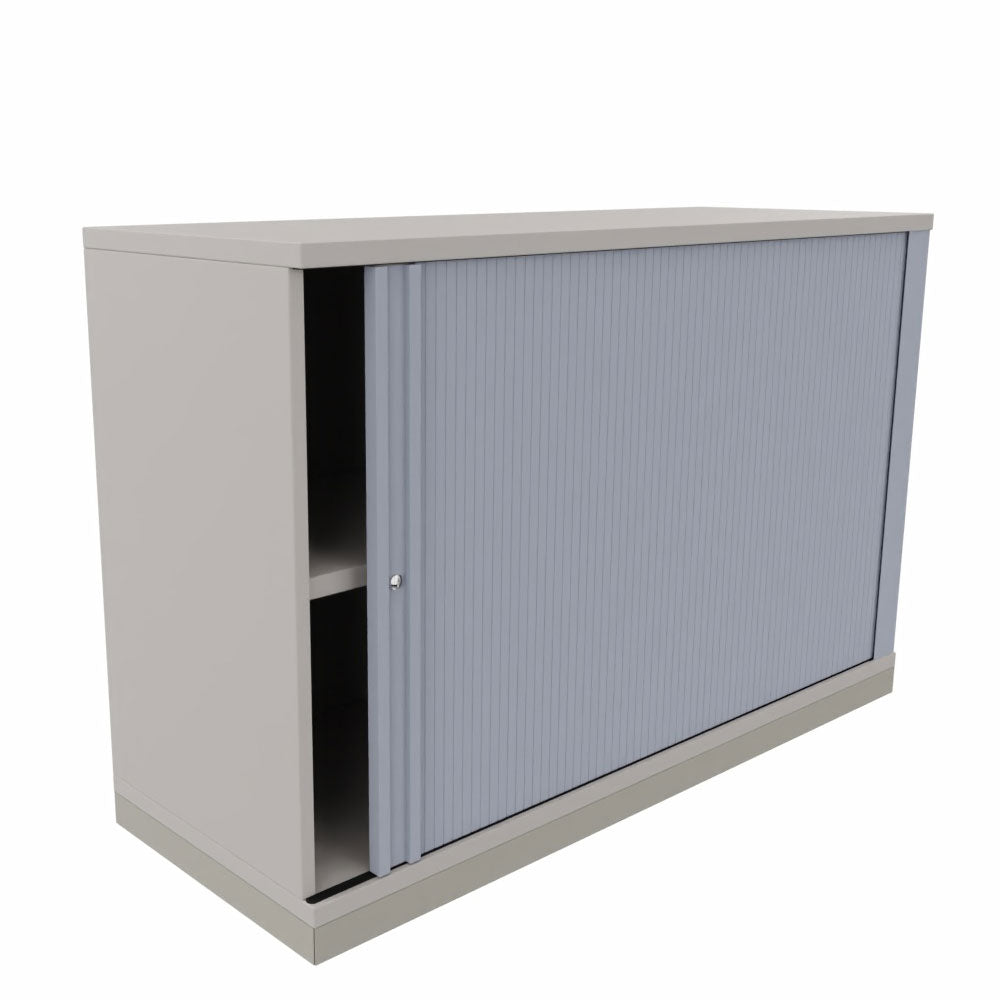 Rolladenschrank Sidebord Büroschrank 2OH x 1200 mm breit + Schrankserie Profi + auf Rechnung bestellen und sparen