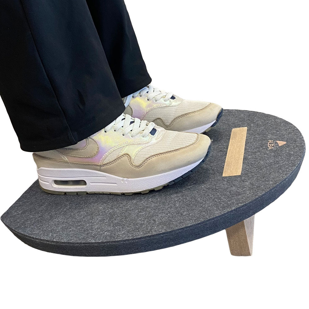 YOS Fußstütze PET – Ergonomisch & Umweltfreundlich für Homeoffice, Büro & Flex Office