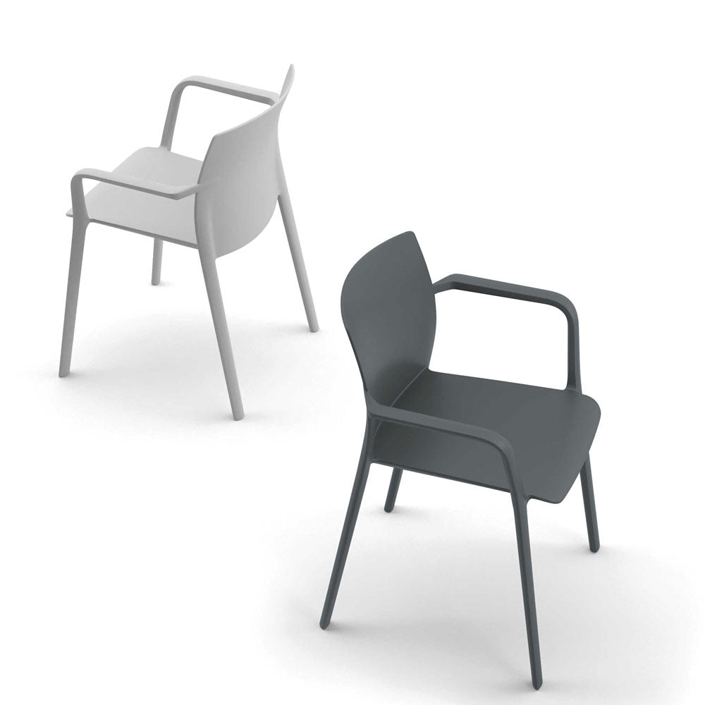 Kastel Klia KL1 Stapelstuhl | Kunststoffstuhl für Außenbereiche | Outdoorstuhl UV-beständig auf Rechnung bestellen