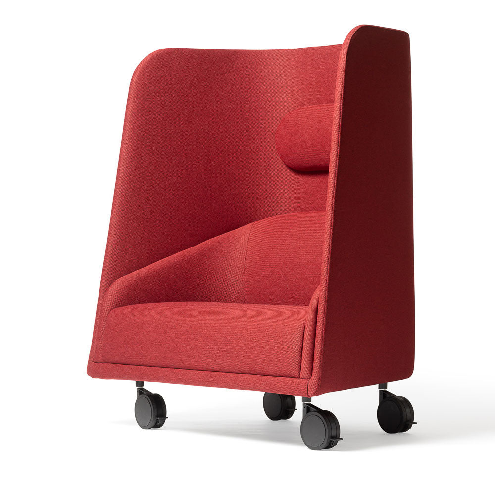 YOS S8 Akustik-Sofa mit Rollen – Mobiles Akustikmöbel Lounge für moderne Arbeitswelten