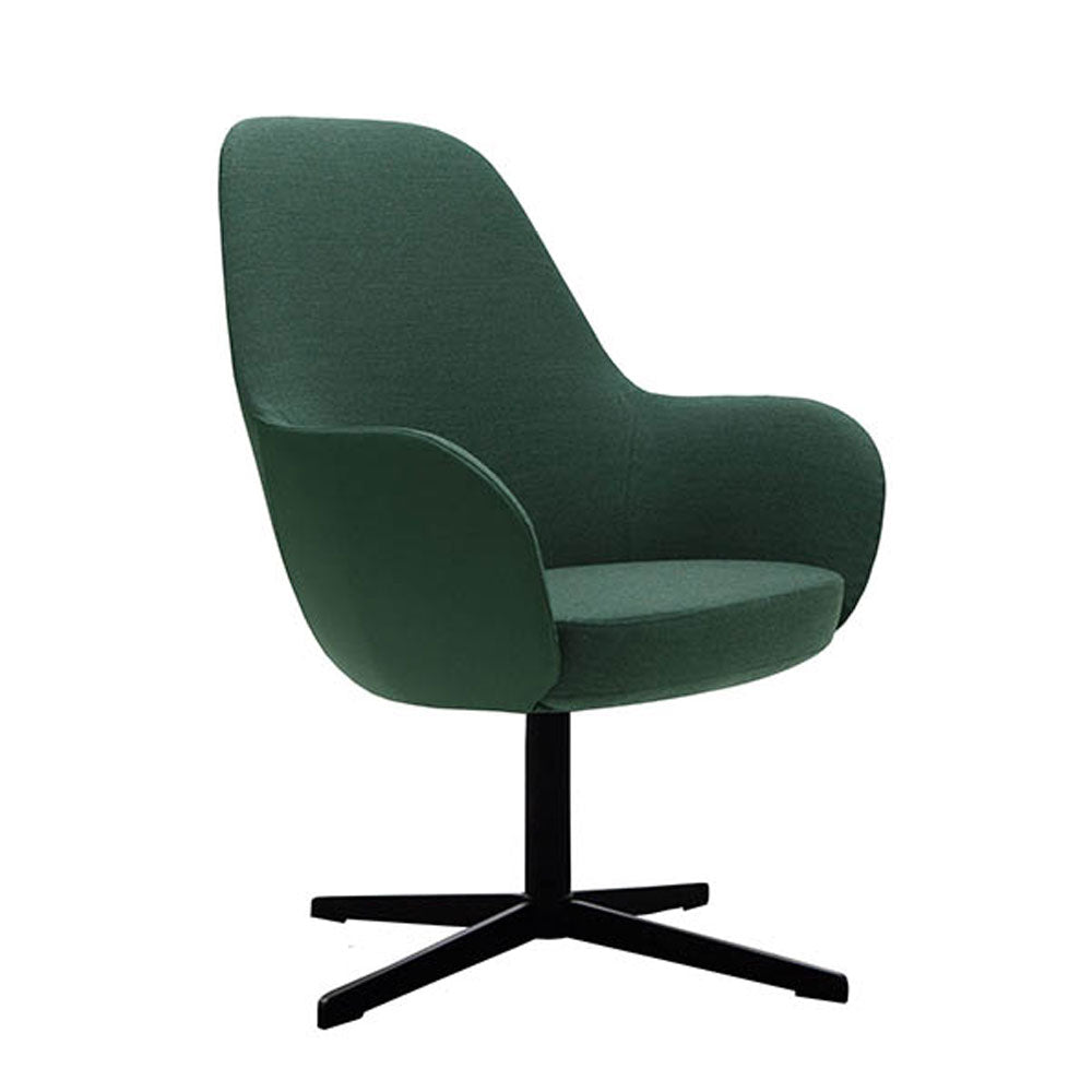 randschutz-zertifizierter Lounge-Sessel (B1, DIN 66084) – modernes Design für Hotels und öffentliche Bereiche