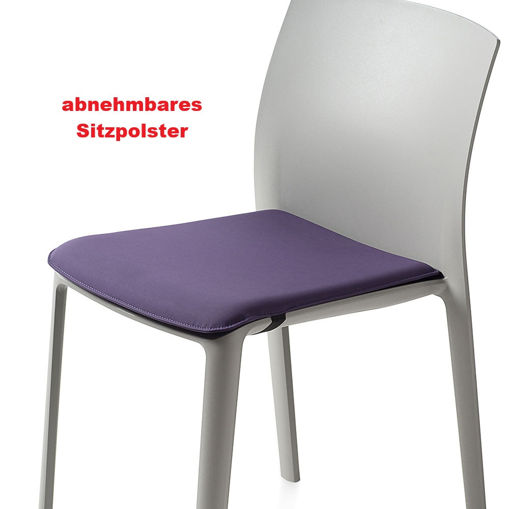 Kastel Klia KL1 Stapelstuhl | Kunststoffstuhl für Außenbereiche | Outdoorstuhl UV-beständig auf Rechnung bestellen