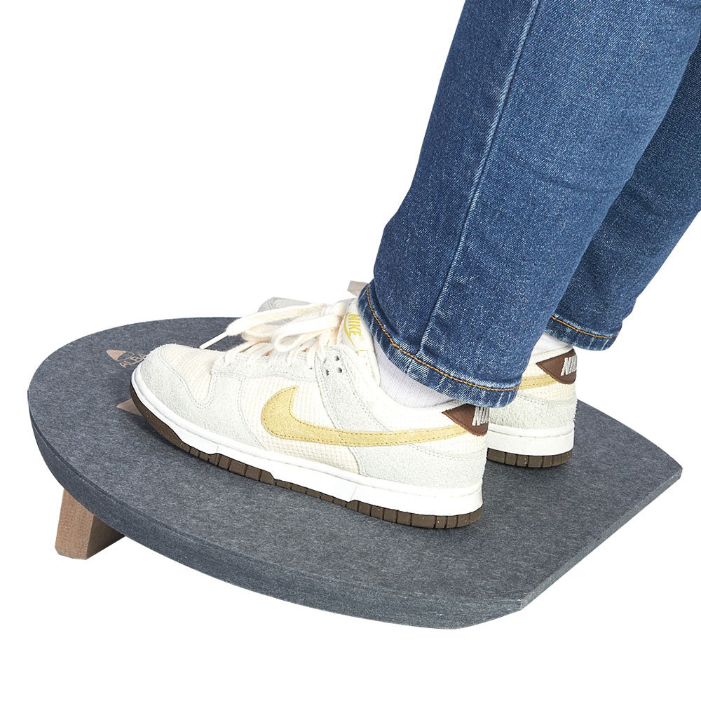 YOS Fußstütze PET – Ergonomisch & Umweltfreundlich für Homeoffice, Büro & Flex Office