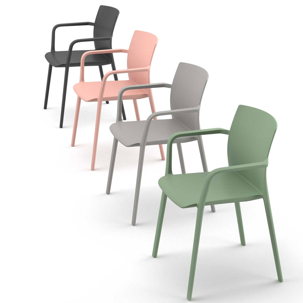 Kastel Klia KL1 Stapelstuhl | Kunststoffstuhl für Außenbereiche | Outdoorstuhl UV-beständig auf Rechnung bestellen