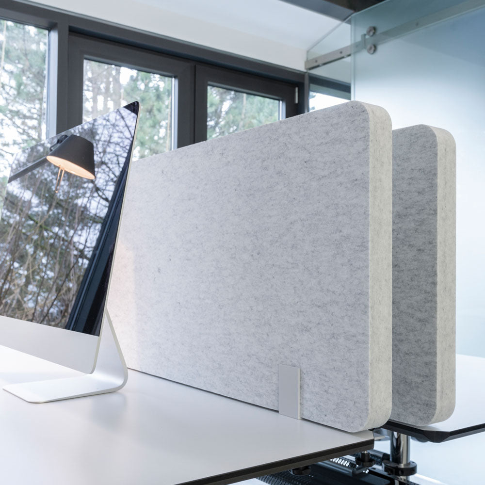Schallsauger Frameless Table Akustikpaneel | Tischtrennwand | Akustik -Tischtrennwand