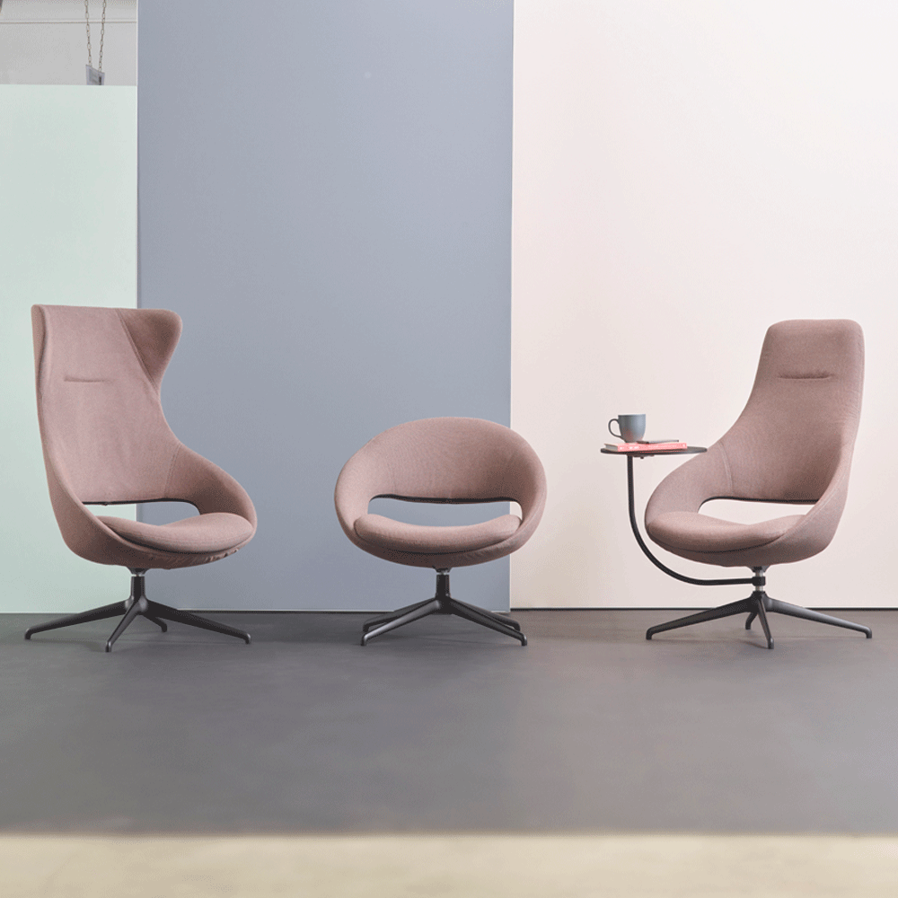 KÖHL KARISMA HI Loungesessel | brandschutzzertifiziert | schwer entflammbar nach DIN 66084 p-a / B1