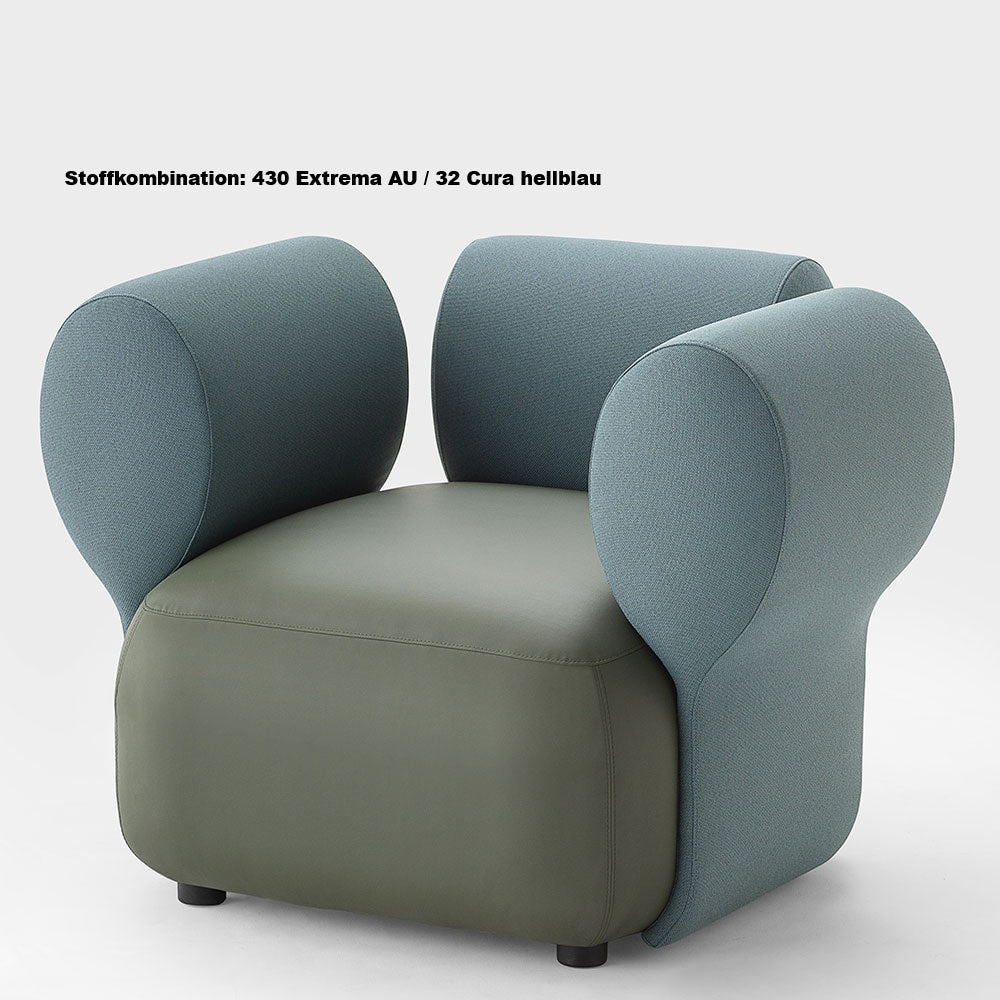 Klipper Lounge Sessel Kastel – Design Loungesessel | Sofasystem für moderne Kommunikationszonen | auf Rechnung kaufen