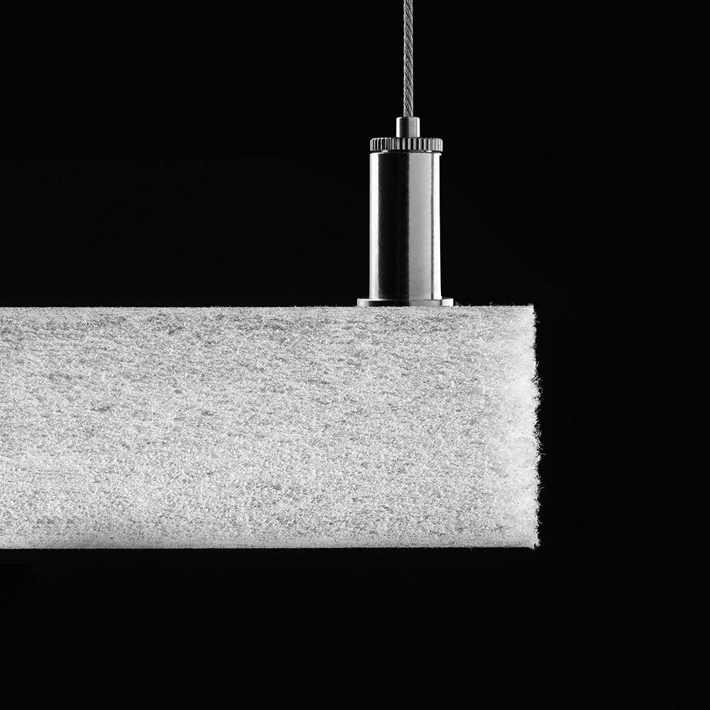 Schallsauger Frameless Sky eckig Akustik Deckensegel | Schallabsorber Decke | Akustik Segel