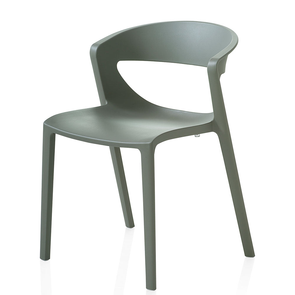 Kastel Kicca One Stapelstuhl | Kunststoffstuhl | Outdoorstuhl UV-beständig auf Rechnung bestellen