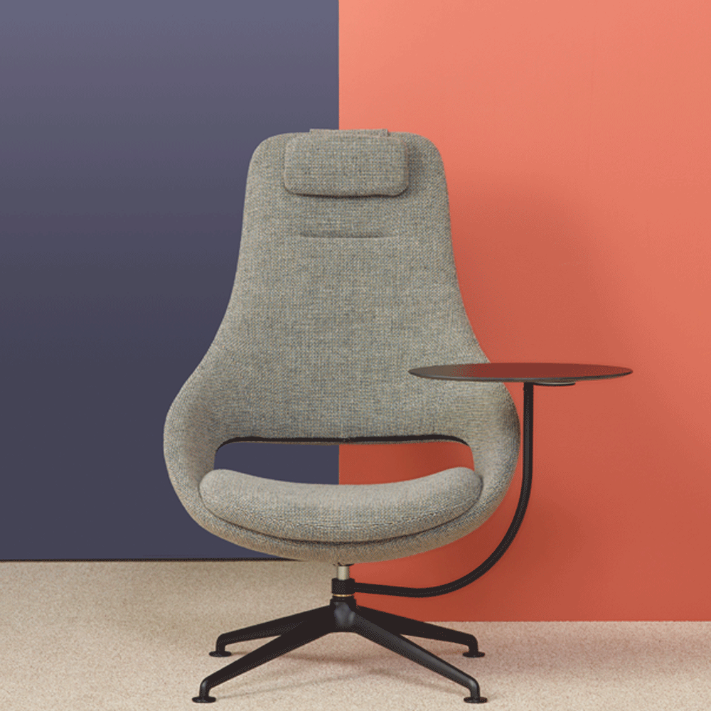 KÖHL KARISMA HI Loungesessel | brandschutzzertifiziert | schwer entflammbar nach DIN 66084 p-a / B1