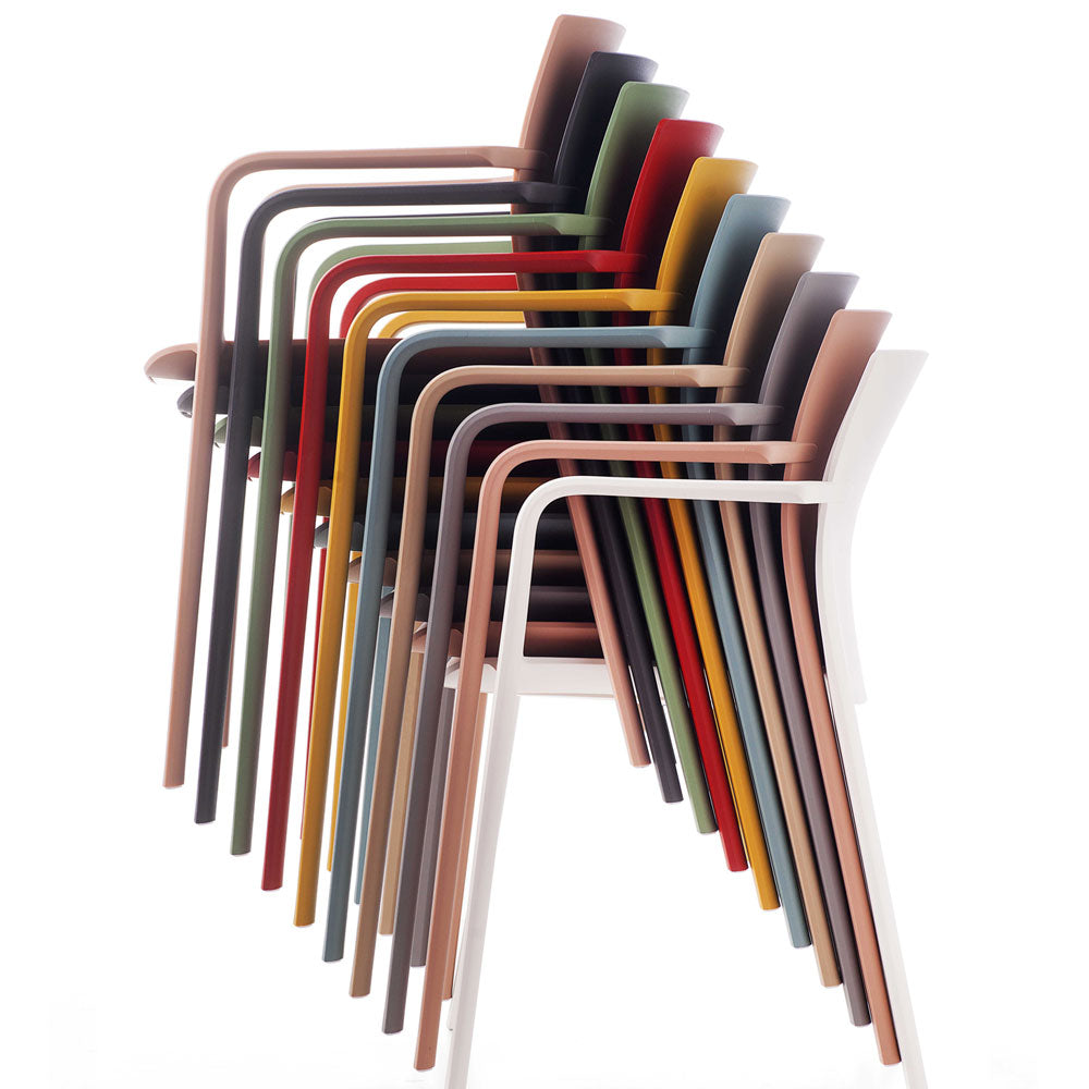 Kastel Klia KL1 Stapelstuhl | Kunststoffstuhl für Außenbereiche | Outdoorstuhl UV-beständig auf Rechnung bestellen