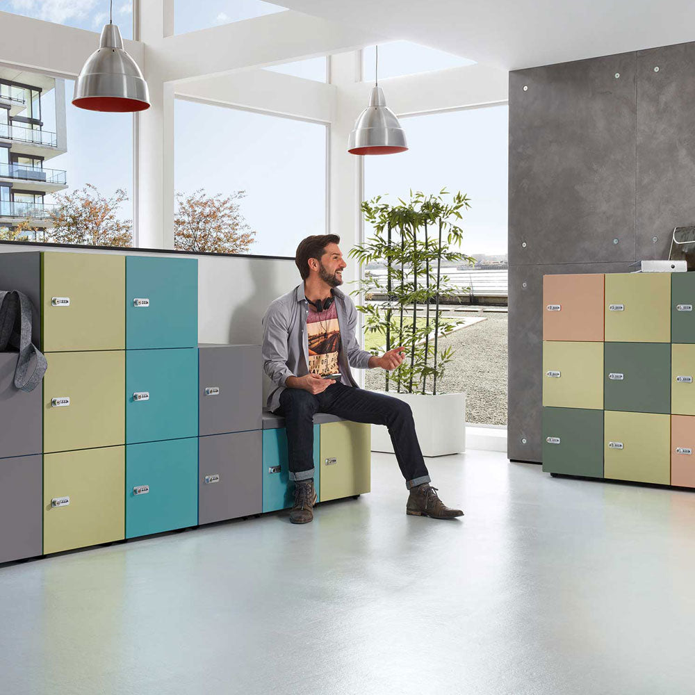 Lockerschrank Style | Schließfachschrank | Büroschrank | 4 + 5OH x 40 cm