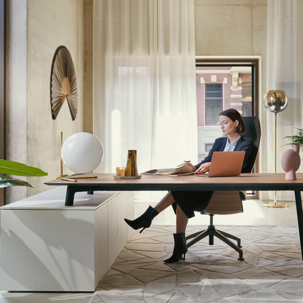 sedus se:mission | Chefsessel Leder | Hoher Rücken | viele Farben | auf Rechnung kaufen