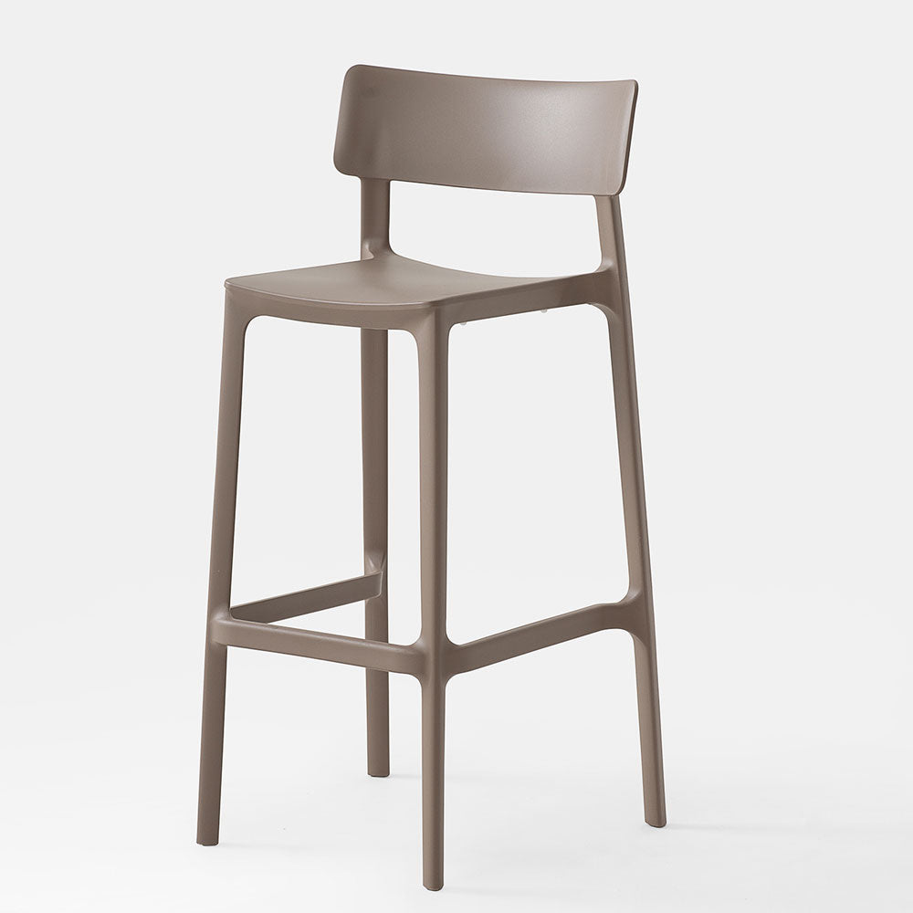 Kastel Klan Barhocker | Tresenstuhl | Barstuhl Kunststoff | Outdoor / Indoor