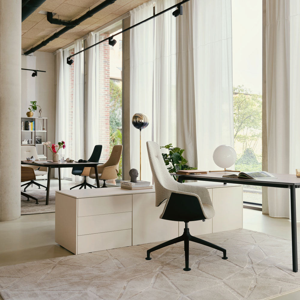 sedus se:mission | Chefsessel Leder | Hoher Rücken | viele Farben | auf Rechnung kaufen