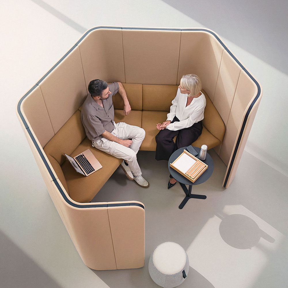 Sedus se:hive circle | Loungesofa | Modulares Raum-in-Raum System mit Bench