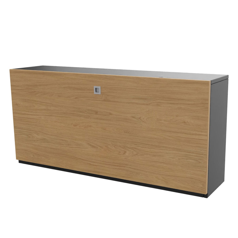 Reiss Wandschreibtisch klappbar | Platz für 2 Monitore | Schreibtisch - 120cm breit - viel Platz