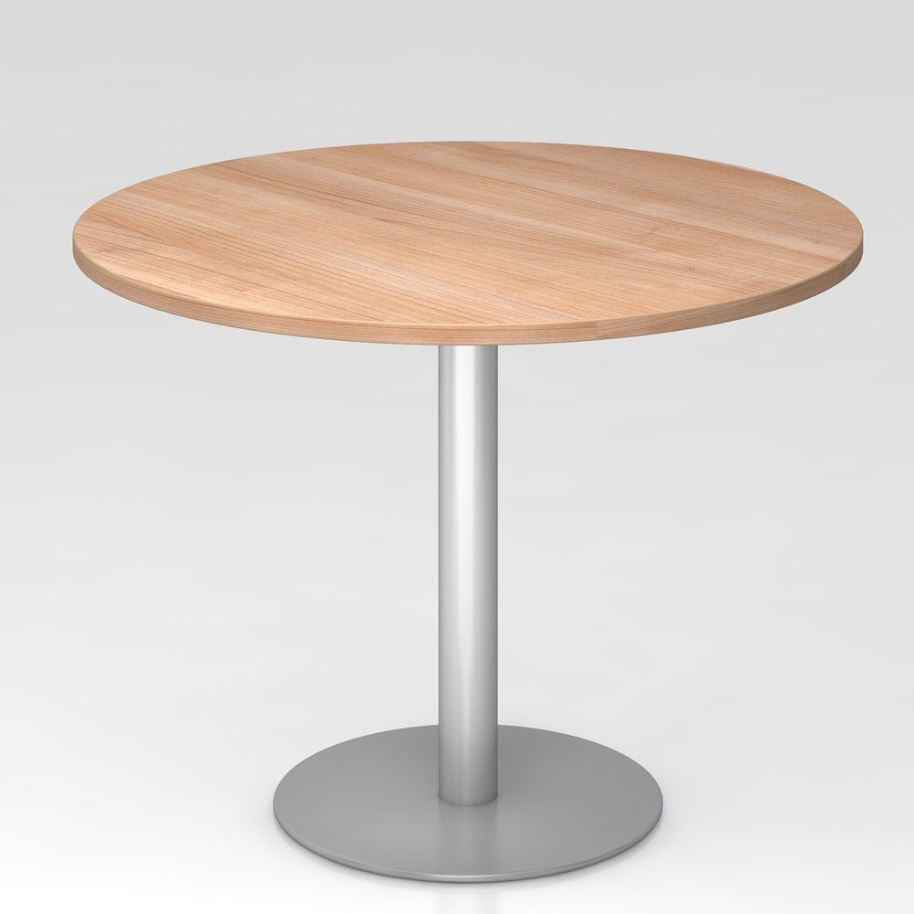 Besprechungstisch rund | Säulentisch | D 100 x 74,5 cm | Made in Germany | jetzt auf Rechnung bestellen - Büromöbel Plus