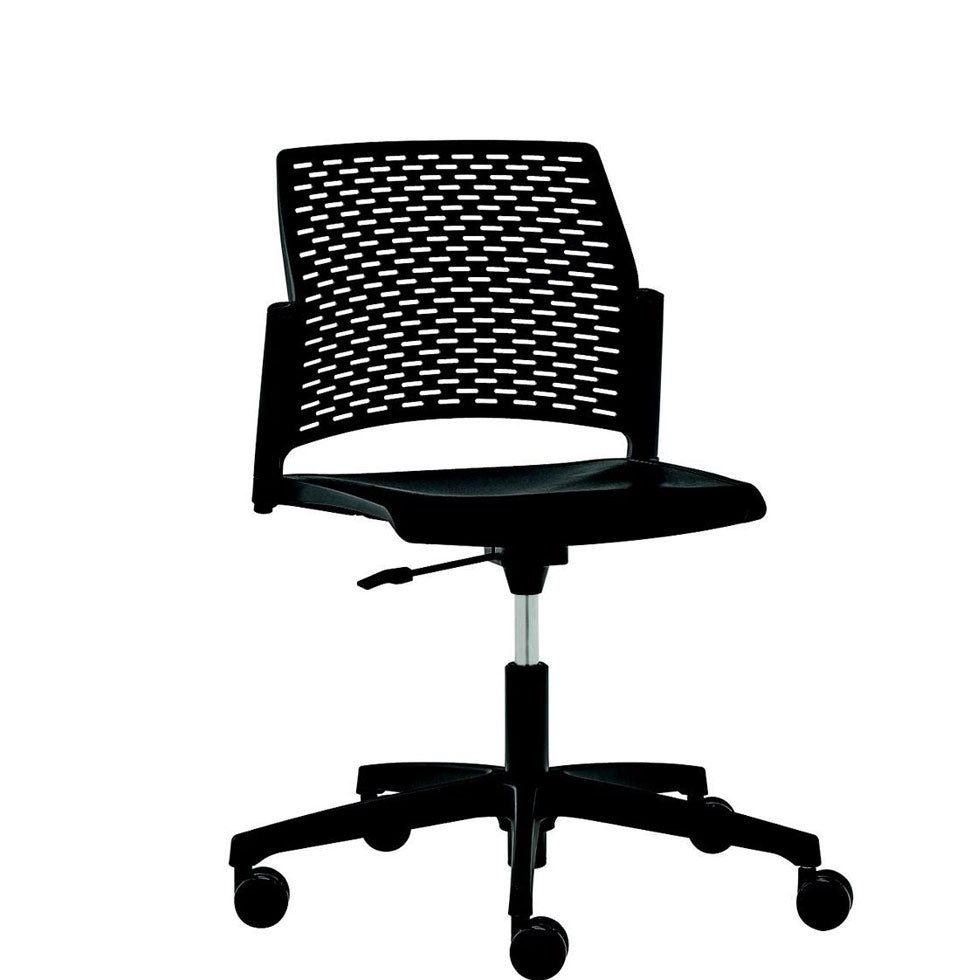 Black Drehstuhl PLUS 2 Kunststoffschale ohne Polster - Der Drehstuhl schlicht und einfach - Auf Rechnung kaufen Besucherstuhl-konferenzstuhl-stapelstuhl-reihenstuhl-schwarz-armlehne-bueromoebel-plus-schwarz-drehstuhl.jpg Büromöbel Plus