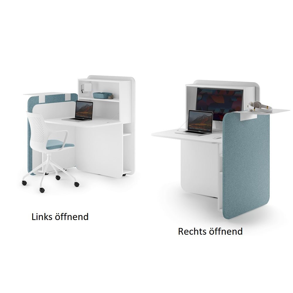 FLATup Schreibtisch FM Sekretär - Home Office Schreibtisch - Bestpreis Garantie auf Rechnung bestellen und sparen - Büromöbel Plus