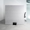 Schallsauger Frameless Move Akustik Stellwand | Flexible Trennwand | Mobiler Raumteiler