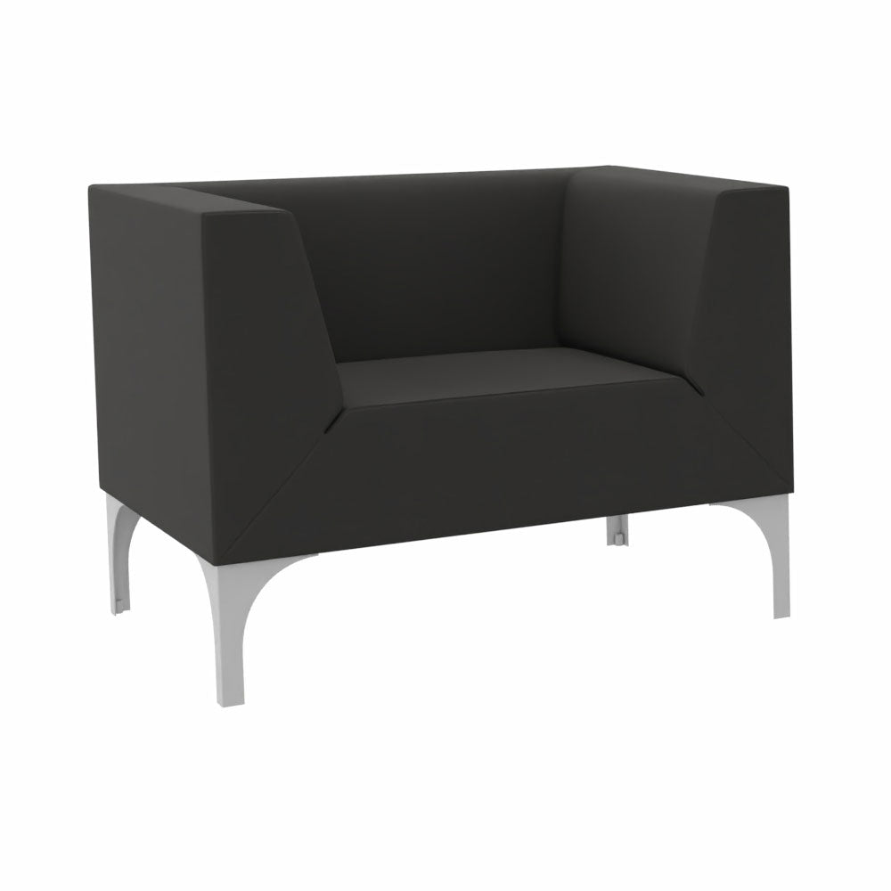 SMV Paralles Lounge-Sofa 1er | Lounge-Sessel Brandschutzzertifiziert | schwer entflammbar nach DIN 66084 p-a / B1