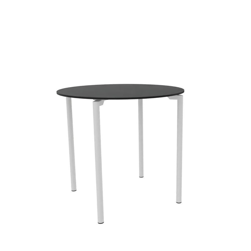 SMV 4Ben Bistrotisch Rund | Beistelltisch Besprechungstisch Indoor & Outdoor | Brandschutzzertifiziert | schwer entflammbar nach DIN 66084 p-a / B1
