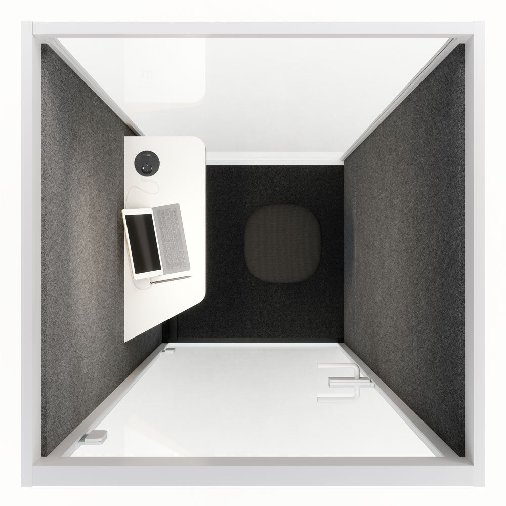 YOS A1 Telefonbox | Telefonzelle | Akustikbox für Dein Büro | Akustiklösung auf Rechnung kaufen