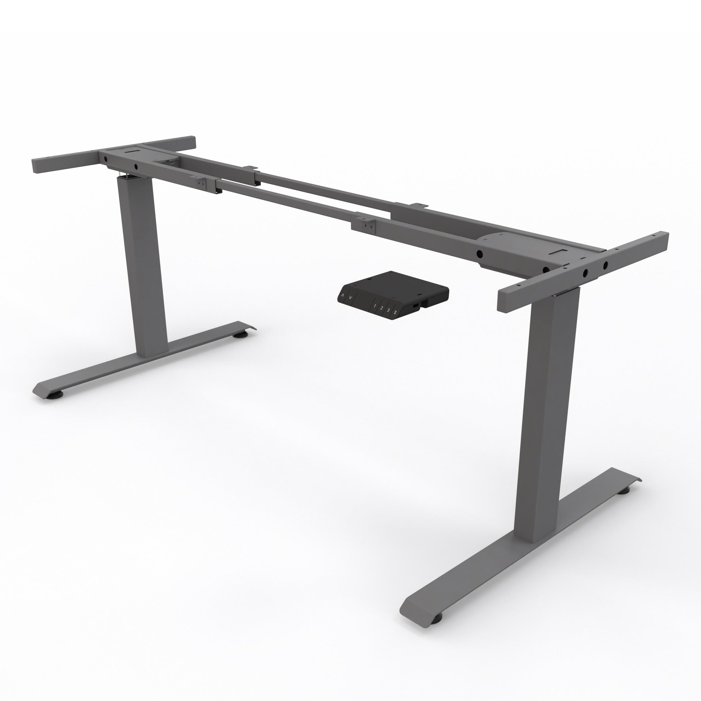 YOS T5 Höhenverstellbares Schreibtisch Gestell | Tischgestell | bis 129,5 cm | 3 Farben