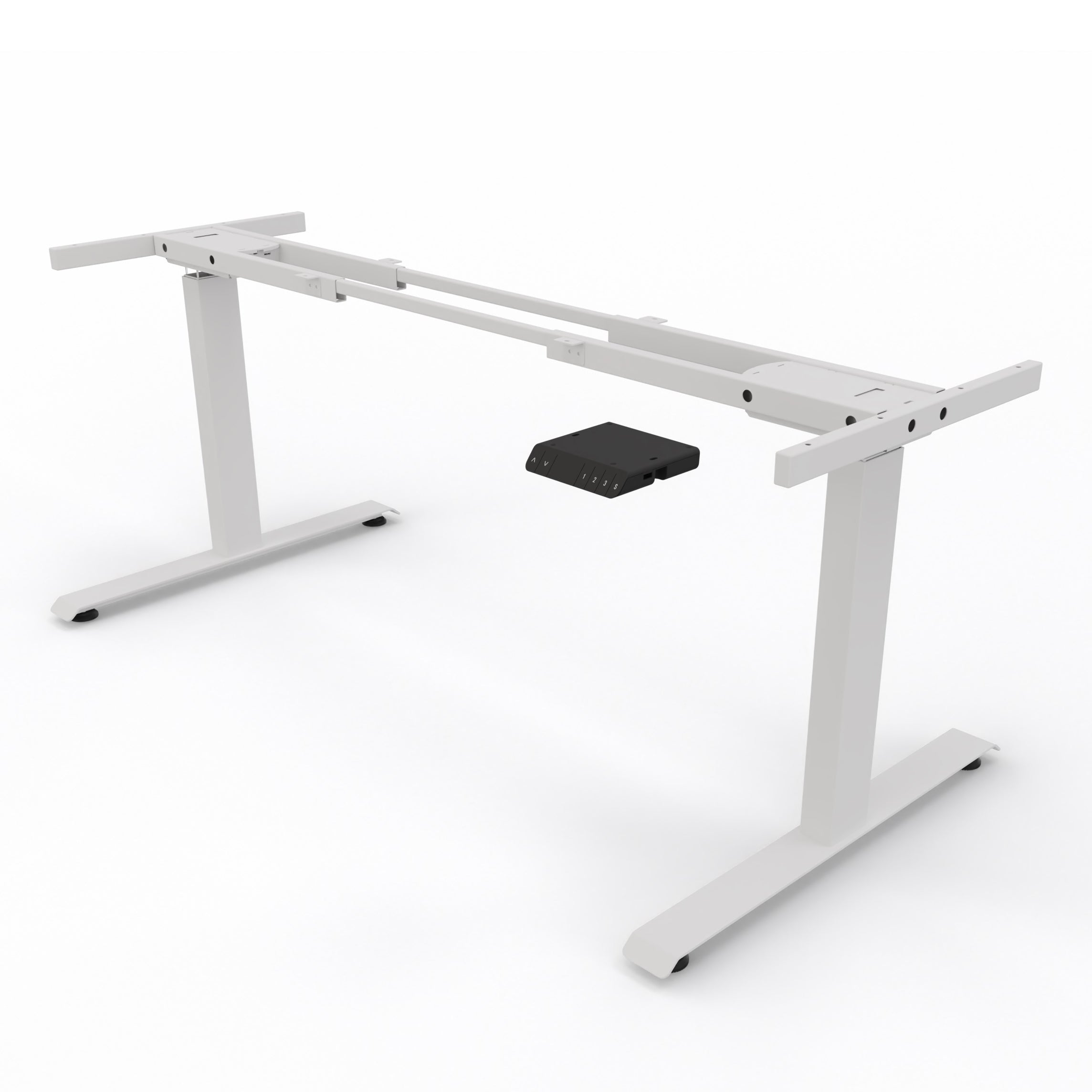 YOS T5 Höhenverstellbares Schreibtisch Gestell | Tischgestell | bis 129,5 cm | 3 Farben