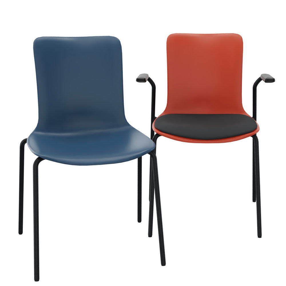 KÖHL KOLLEG Stapelstuhl | Besucherstuhl | Wartezimmerstuhl | Seminarstuhl | Gastronomie | auf Rechnung kaufen