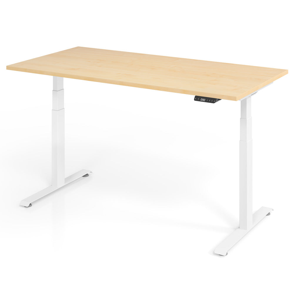 YOS T5 "SOFORT" Schreibtisch höhenverstellbar | 64,5 bis 129,5 cm Arbeitshöhe | bis 200 cm Breite