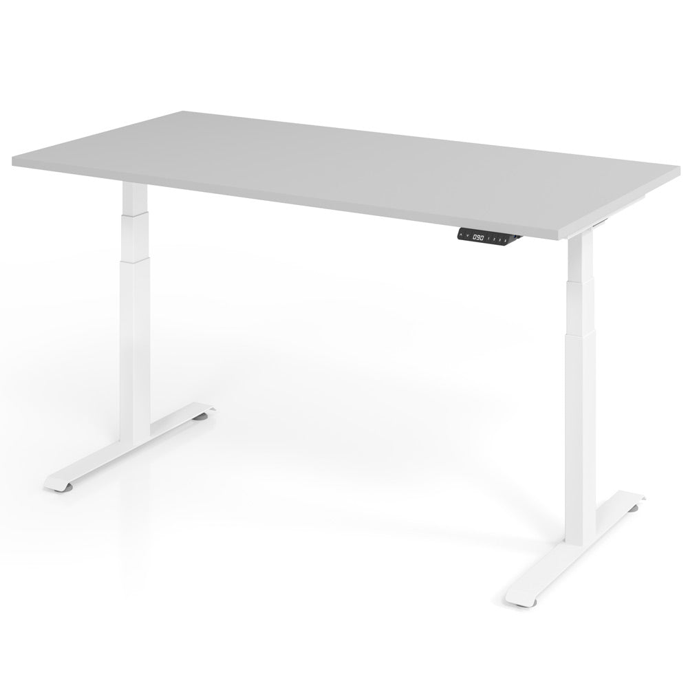 YOS T5 "SOFORT" Schreibtisch höhenverstellbar | 64,5 bis 129,5 cm Arbeitshöhe | bis 200 cm Breite