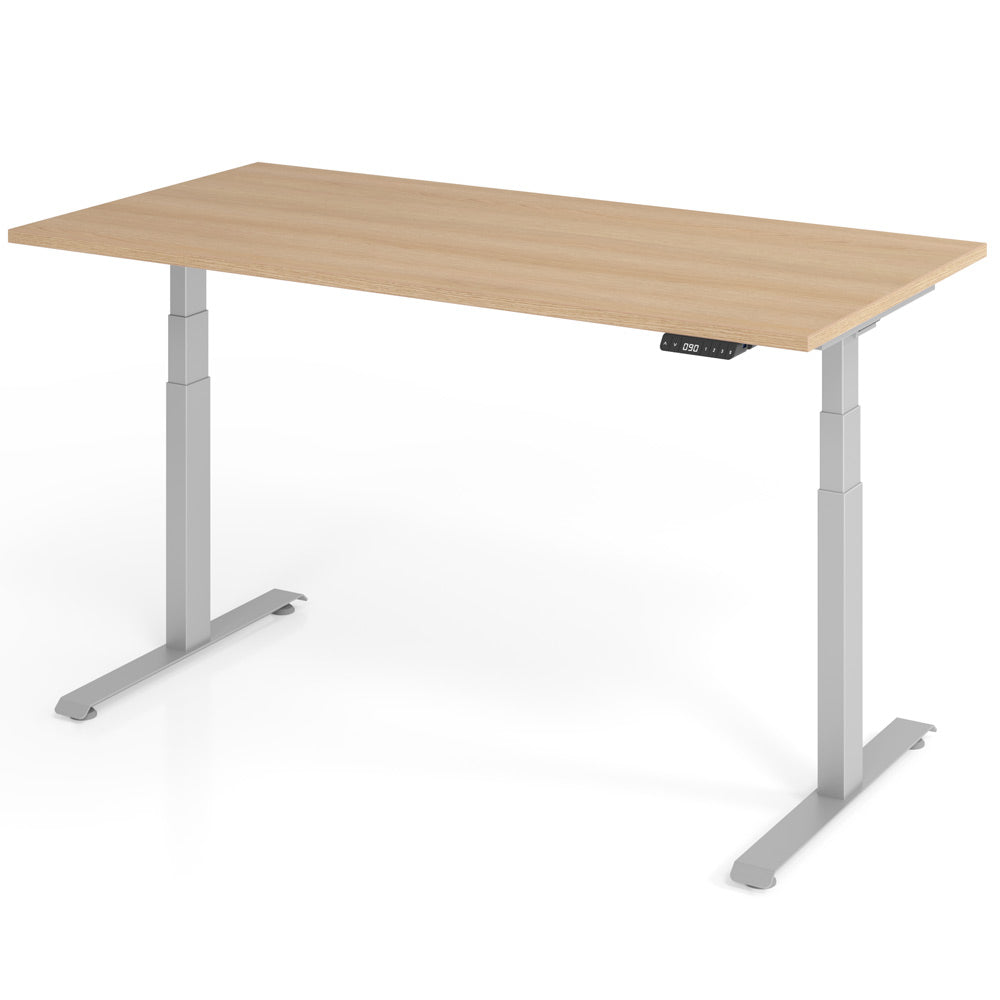YOS T5 "SOFORT" Schreibtisch höhenverstellbar | 64,5 bis 129,5 cm Arbeitshöhe | bis 200 cm Breite